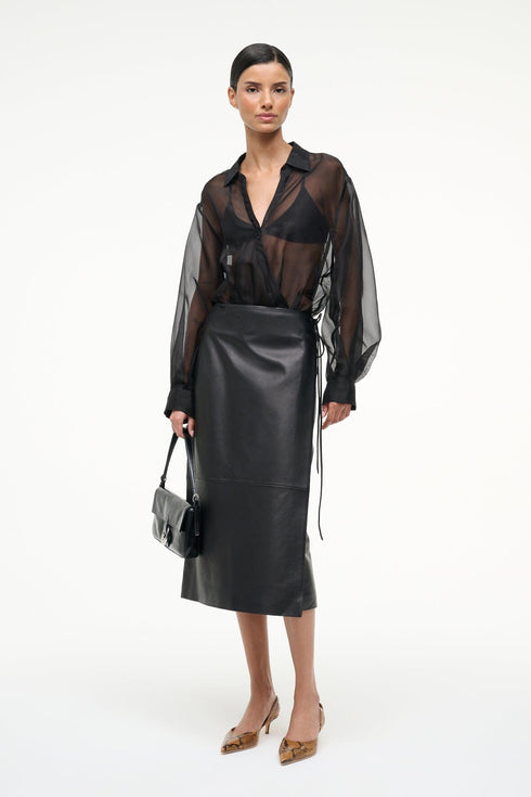 Go to EVE SILK BODYSUIT BLACK view 2