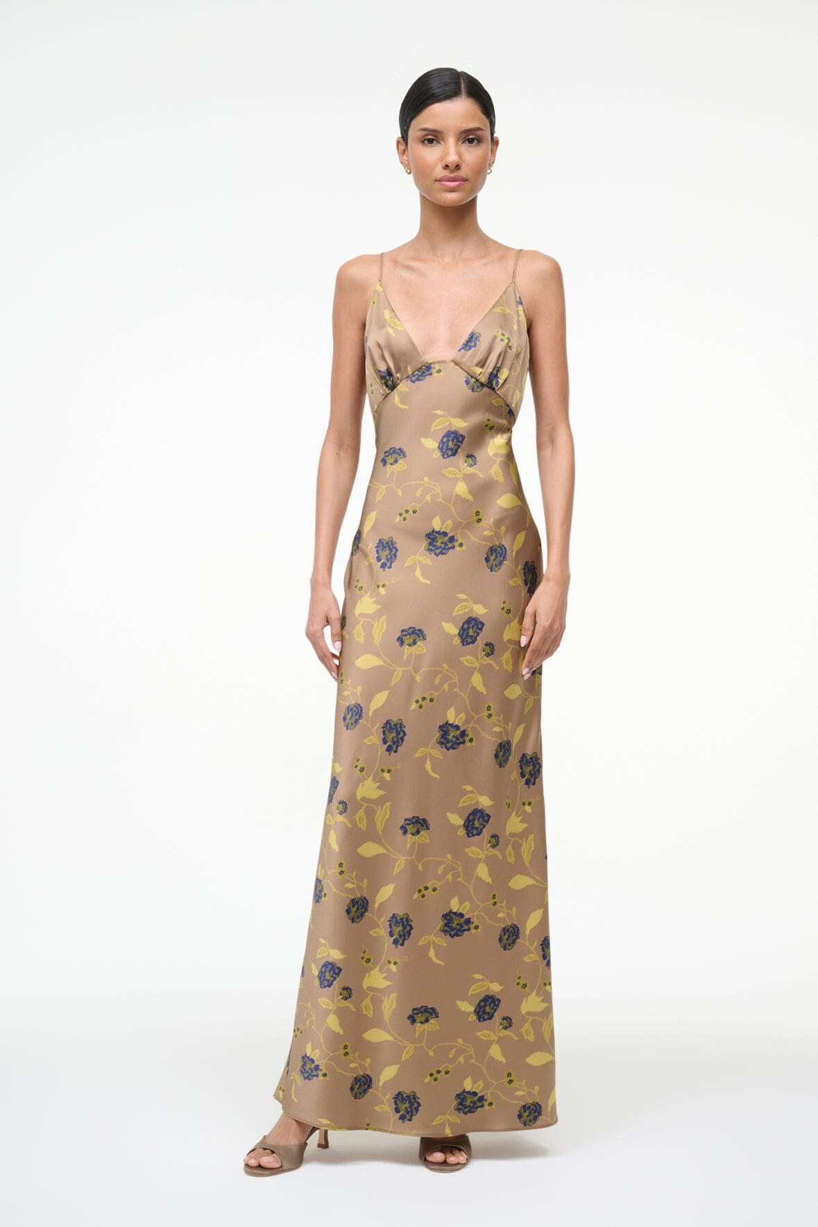 pattern silk dress Sewing the B6018 vintage dress pattern