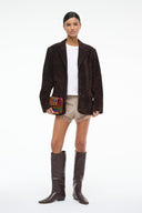 Image NATALIE SUEDE JACKET | ESPRESSO 2 of 6