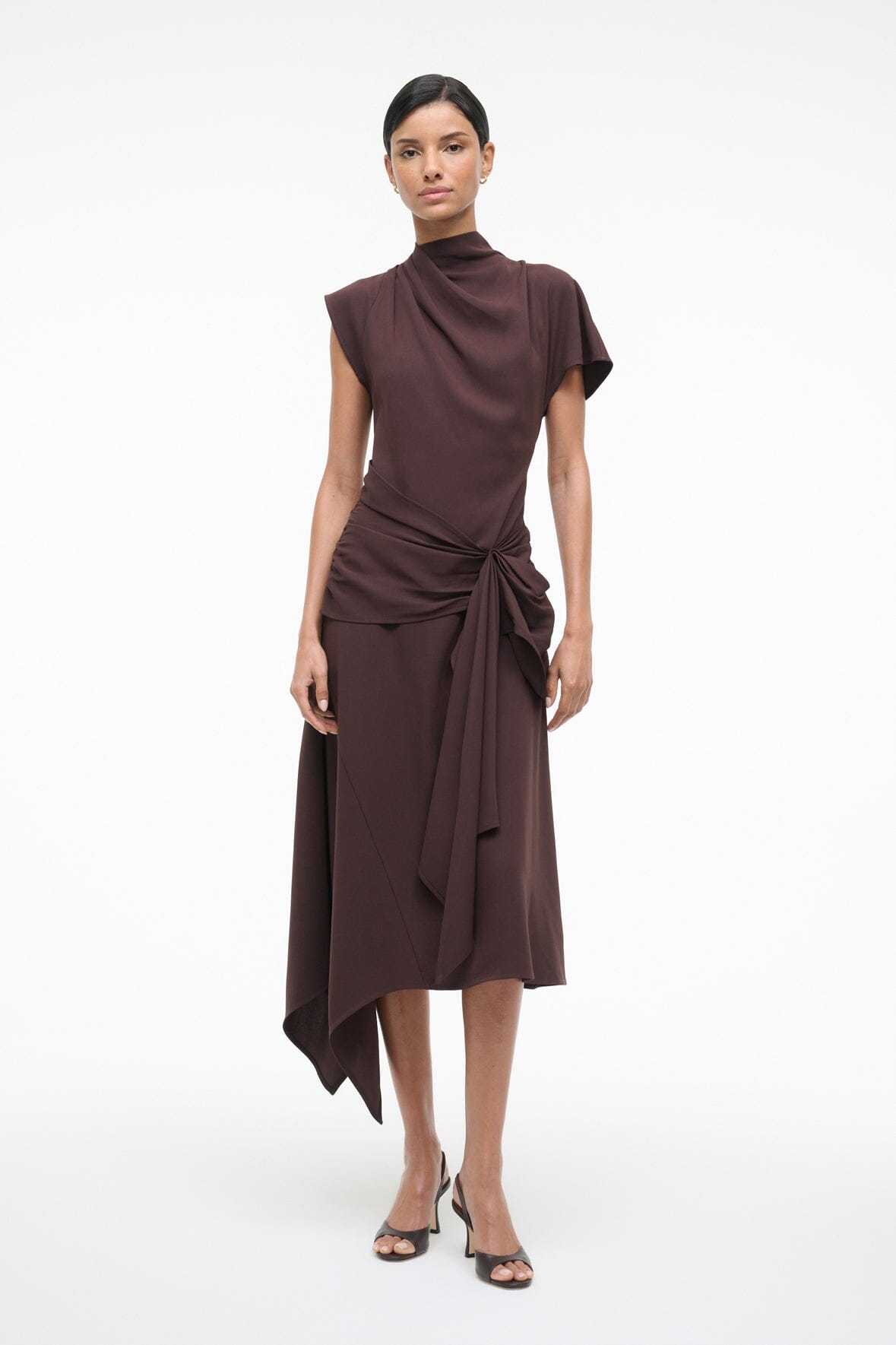 Image DAVINA DRESS | EARTH 3 of 8 and Clicking this image will trigger a zoom pop-up