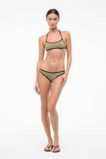 GEMMA BIKINI BOTTOM | THYME BLACK