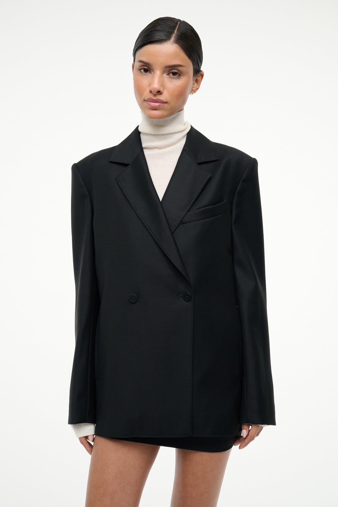 Image CONRAD BLAZER | BLACK 3 of 6 and Clicking this image will trigger a zoom pop-up