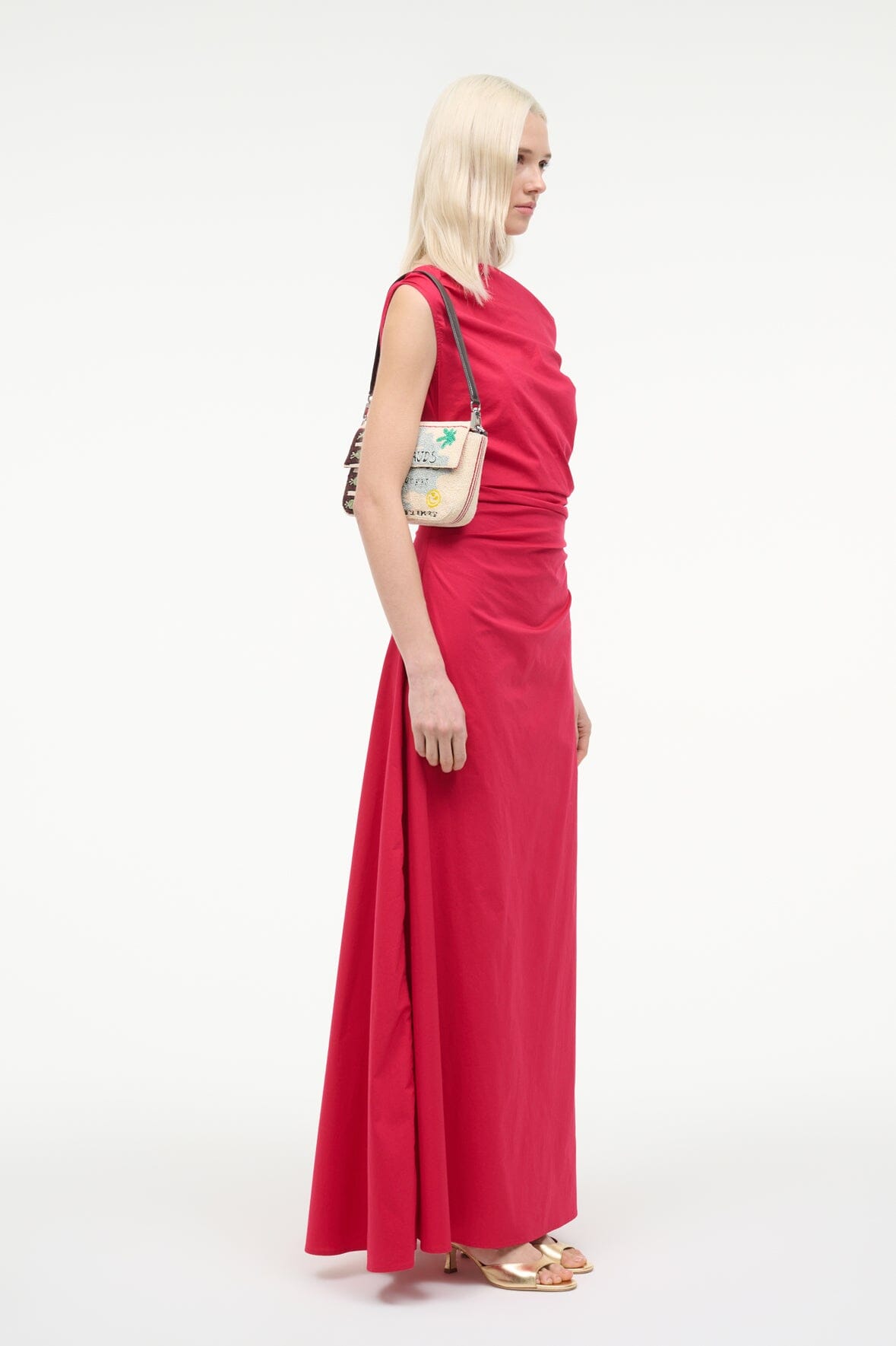 maxi phare dress red rose MAXI PHARE DRESS | RED ROSE
