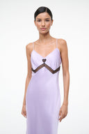 TERRA SILK DRESS | WISTERIA