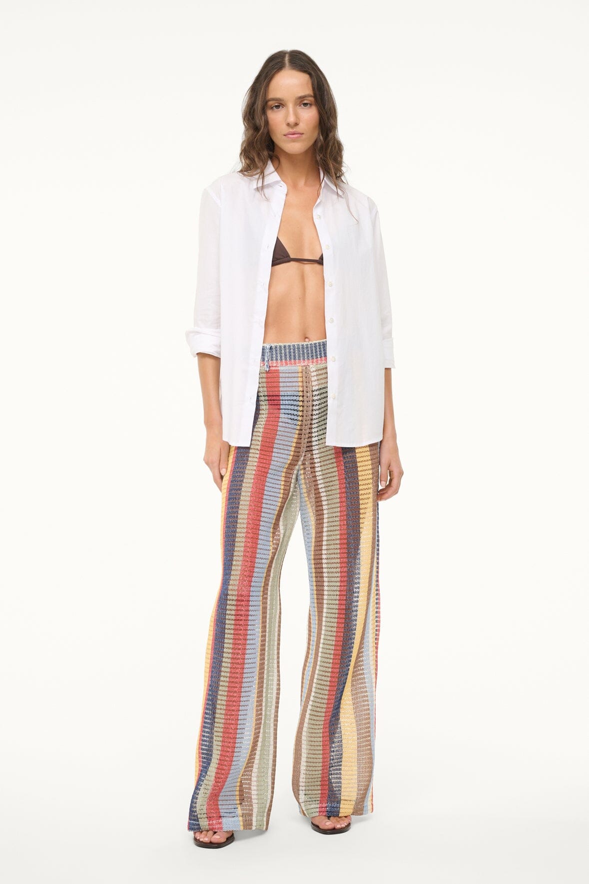 Image CORA PANT | MARKET STRIPE 3 of 6 and Clicking this image will trigger a zoom pop-up