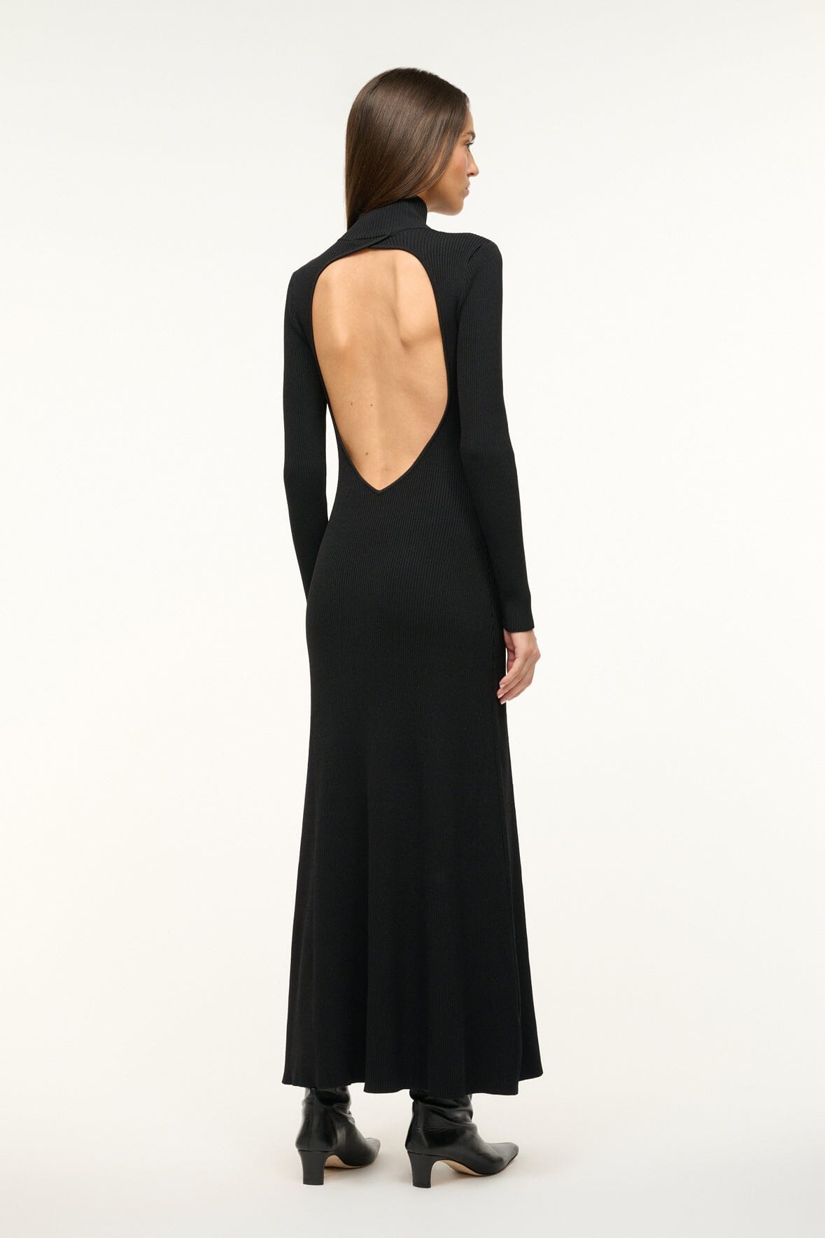 Image OBSIDIAN DRESS | BLACK 2 of 5 and Clicking this image will trigger a zoom pop-up