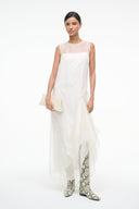Image VIOLA DRESS | IVORY 3 of 7