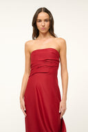 Image CARAVAGGIO DRESS | ROUGE 4 of 6