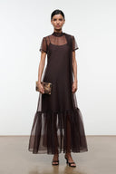 CALLUNA DRESS | EARTH EARTH / XS