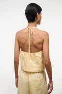 CORSO LINEN TOP | BUTTER BUTTER / XS