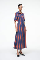 Image JOAN DRESS | RAILROAD STRIPE 3 of 6