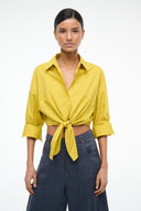 Image LISA TOP | CHARTREUSE 2 of 4