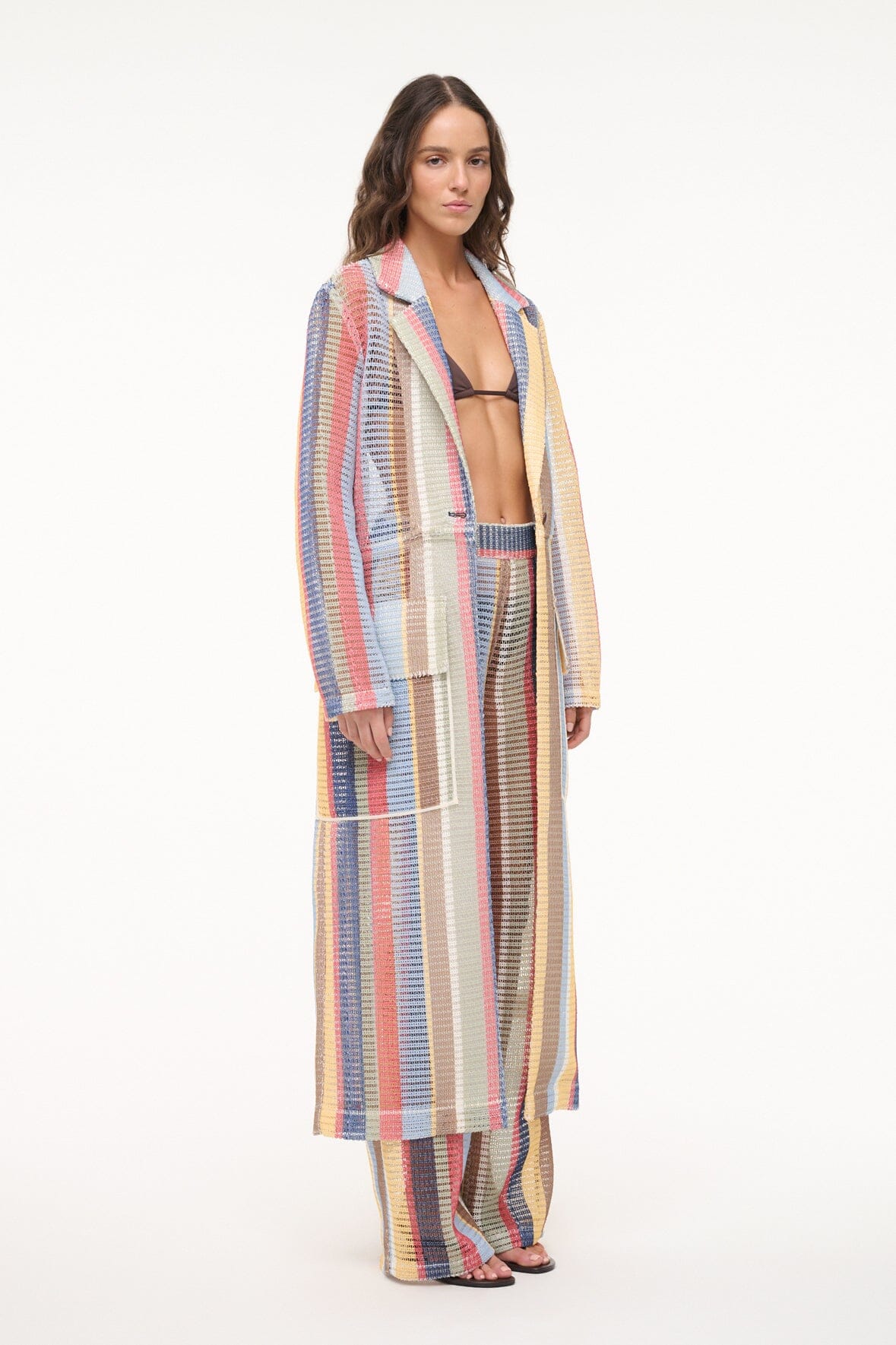Image FREDDIE TRENCH | MARKET STRIPE 3 of 8 and Clicking this image will trigger a zoom pop-up