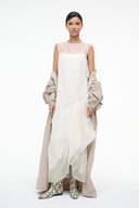 staud cream dress Staud Araya Dress Ivory