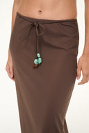 Image MILENA SKIRT | DARK CHOCOLATE 7 of 8