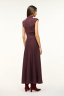 Image LAFAYETTE DRESS | MERLOT 5 of 6