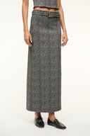 Image MURRAY SKIRT | TEXTURED HERRINGBONE 2 of 5