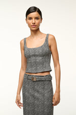 WELLS TOP | TEXTURED HERRINGBONE