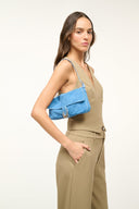 Image HARLOW BAG | STAUD BLUE SUEDE 2 of 6