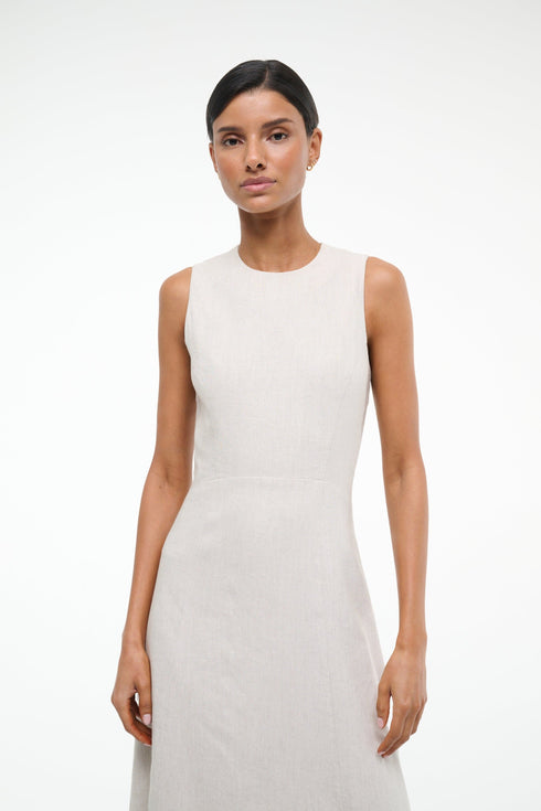 Go to MARTINE LINEN DRESS NATURAL view 2