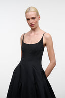 JOY MAXI DRESS | BLACK BLACK / 4