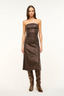 Image BOWERY LEATHER DRESS | TIRAMISU 1 of 6