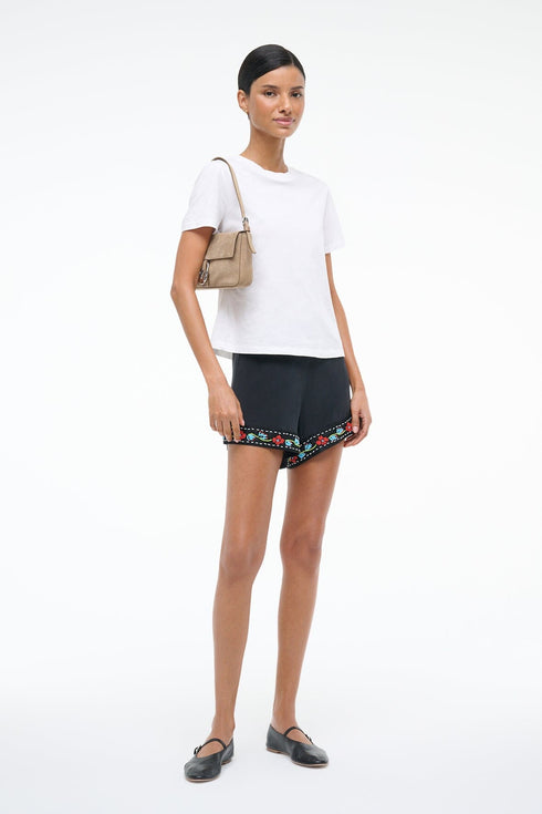 Go to VON SILK SHORT BLACK view 1
