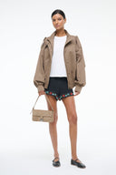 Image VON SILK SHORT | BLACK 5 of 6