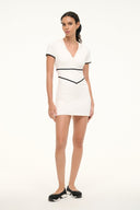 Image RESISTANCE DRESS | IVORY BLACK 2 of 5