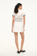 Image RESISTANCE DRESS | IVORY BLACK 4 of 5