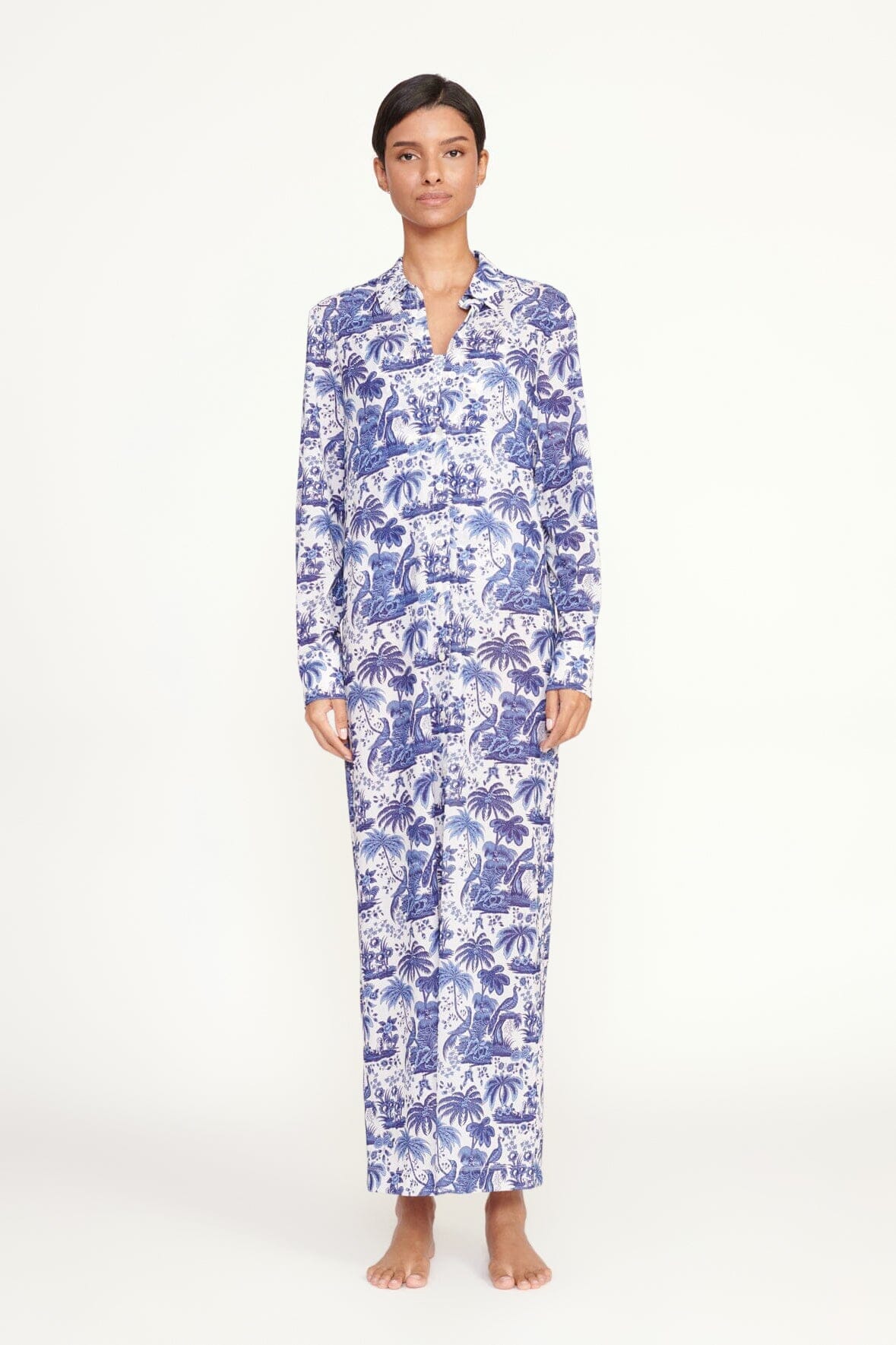 VITA DRESS | BLUE TOILE - Slide 2 of 6