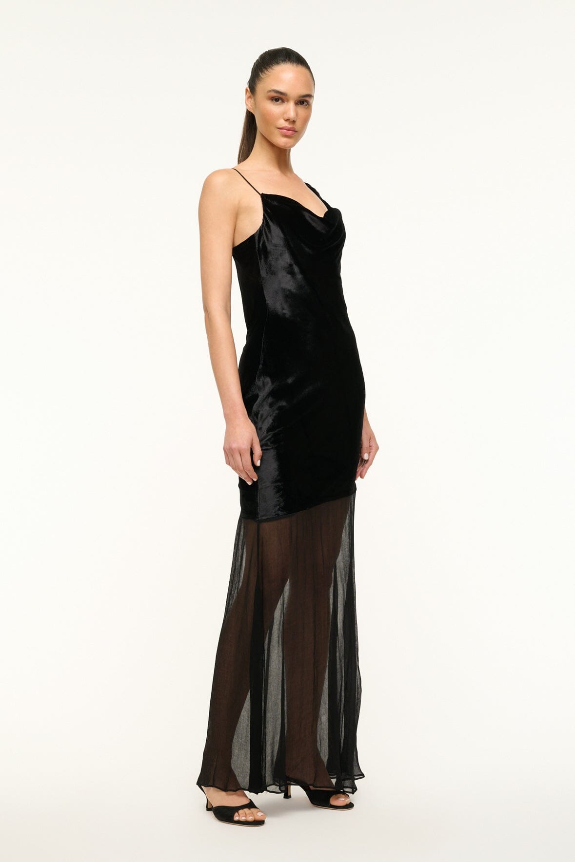 Image BEATON DRESS | BLACK 3 of 5 and Clicking this image will trigger a zoom pop-up