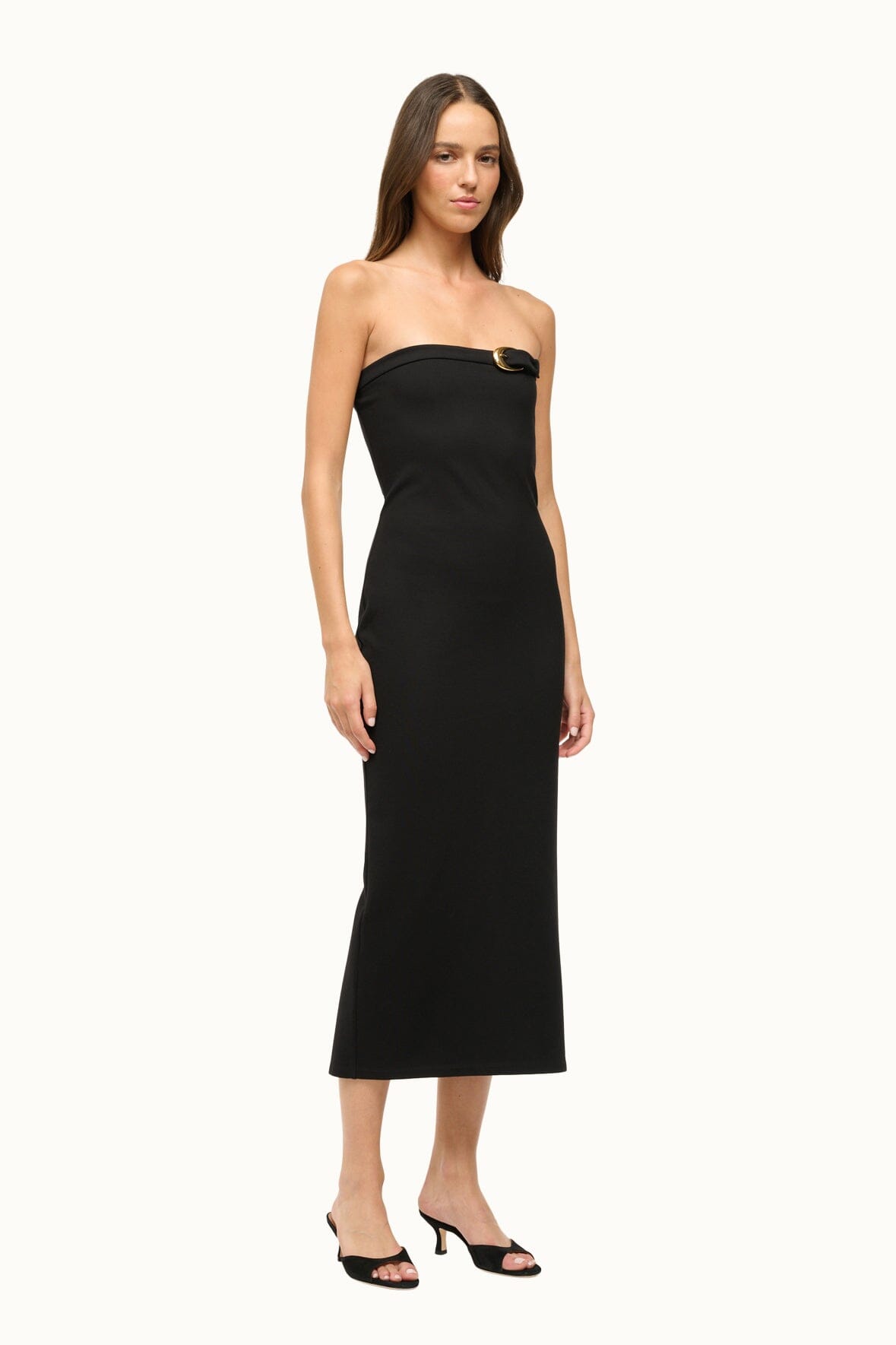 Image BEEKMAN DRESS | BLACK 2 of 4 and Clicking this image will trigger a zoom pop-up