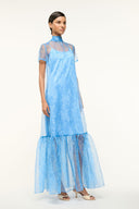 Image CALLUNA DRESS | BLUE ROSE 4 of 4