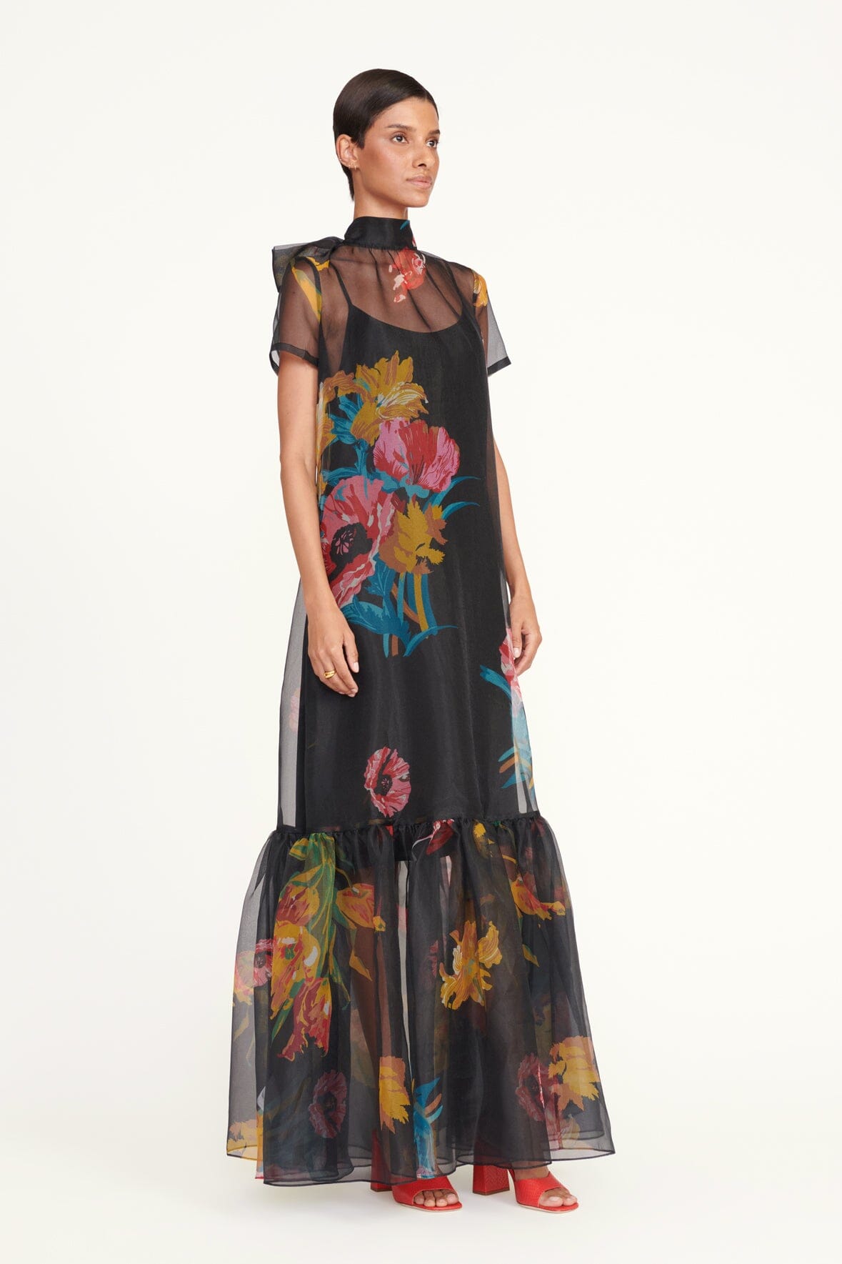 Image CALLUNA DRESS | FIRST BLOOM NIGHT 3 of 5 and Clicking this image will trigger a zoom pop-up