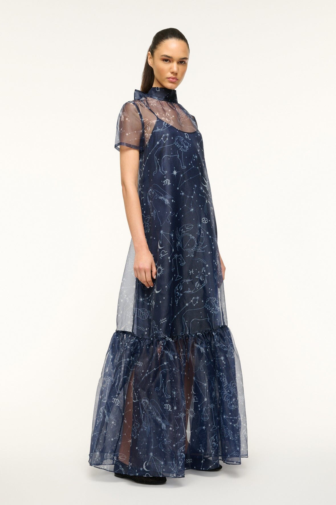 Image CALLUNA DRESS | ZODIAC CONSTELLATION 3 of 5 and Clicking this image will trigger a zoom pop-up