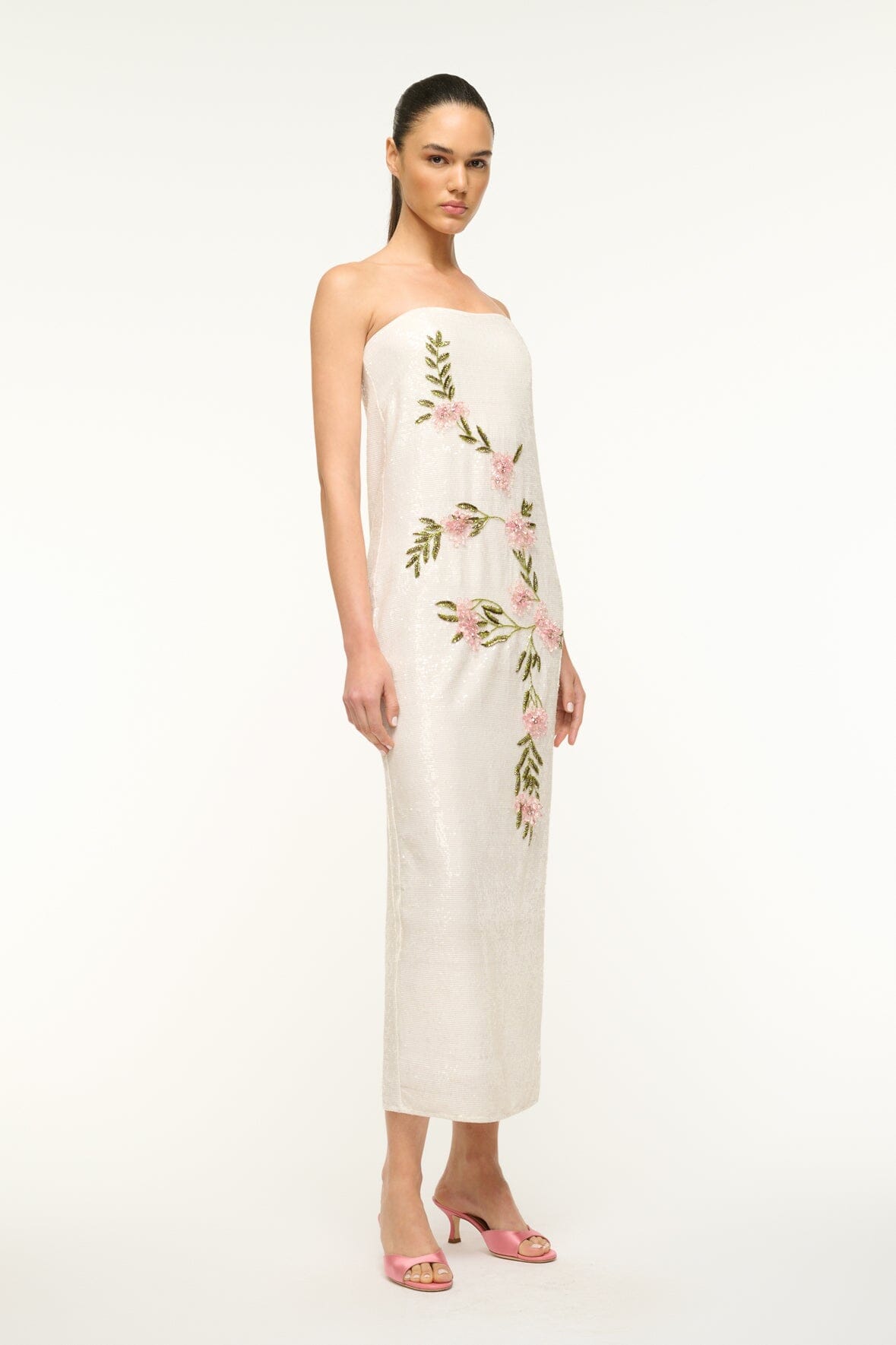 Image CASEY DRESS | MAGNOLIA 1 of 5 and Clicking this image will trigger a zoom pop-up