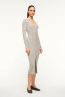 Image SHOKO CASHMERE SWEATER | HEATHER GREY 3 of 5