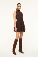 Image CHARADE DRESS | DARK CHOCOLATE 5 of 7