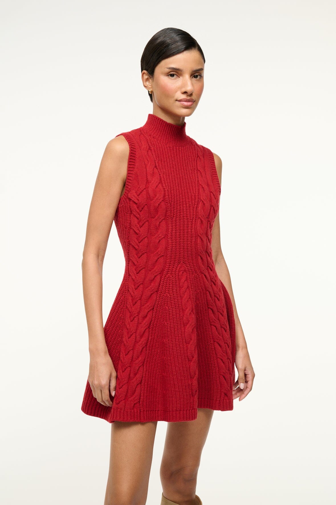 Image CHARADE DRESS | ROUGE 5 of 7 and Clicking this image will trigger a zoom pop-up