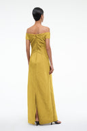 Image CHEYENNE DRESS | CHARTREUSE 4 of 5
