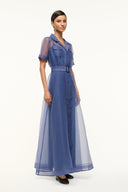 Image MILLIE DRESS | NAVY ORGANZA 2 of 5