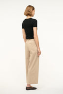 Image CROPPED PRINCE PANT | STONE 3 of 6