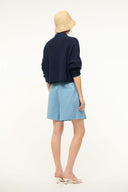 Image CRUZ LINEN SHORT | SLATE BLUE 4 of 6