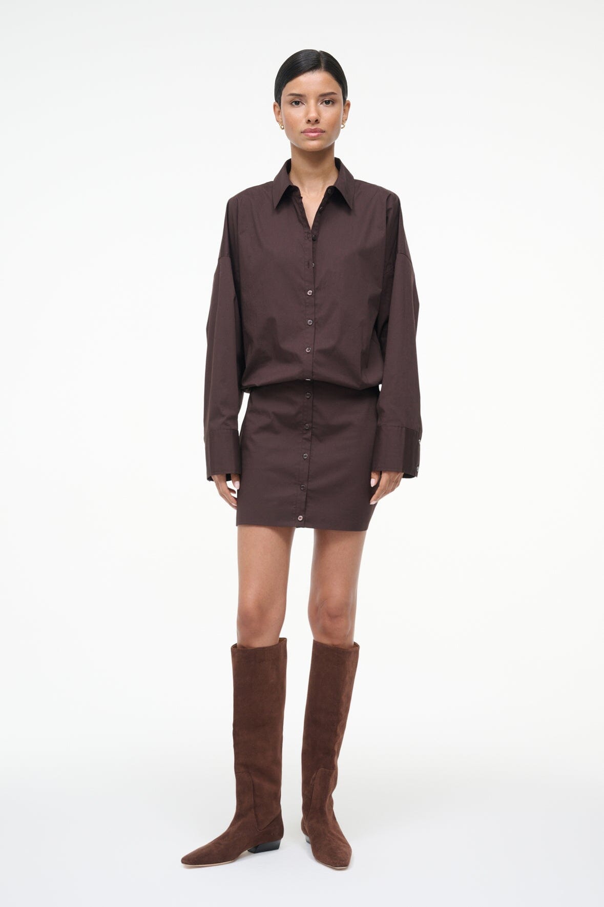 Image CYNTHIA DRESS | EARTH 5 of 6 and Clicking this image will trigger a zoom pop-up