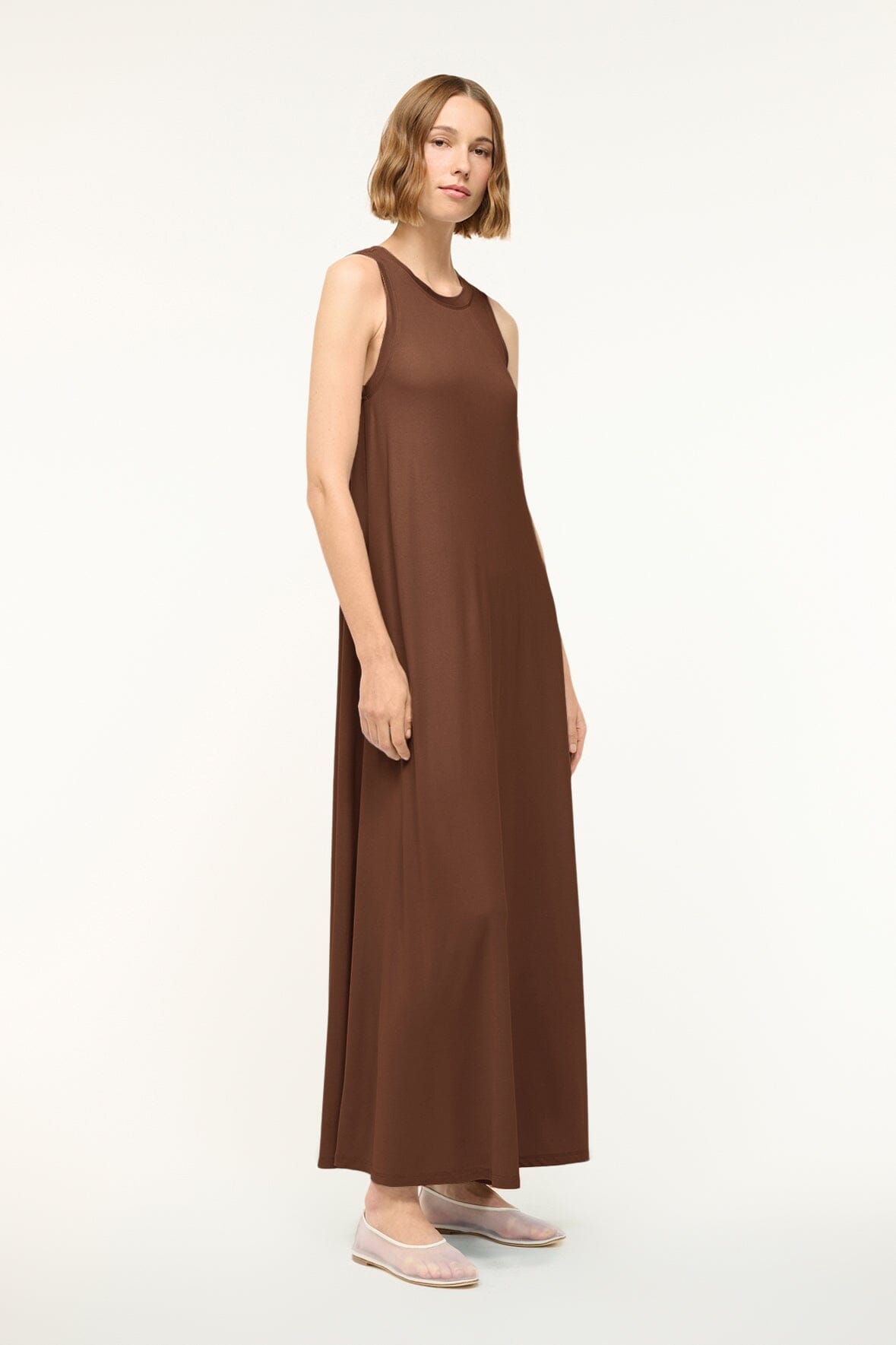 Image DAVI DRESS | DARK OAK 2 of 5 and Clicking this image will trigger a zoom pop-up