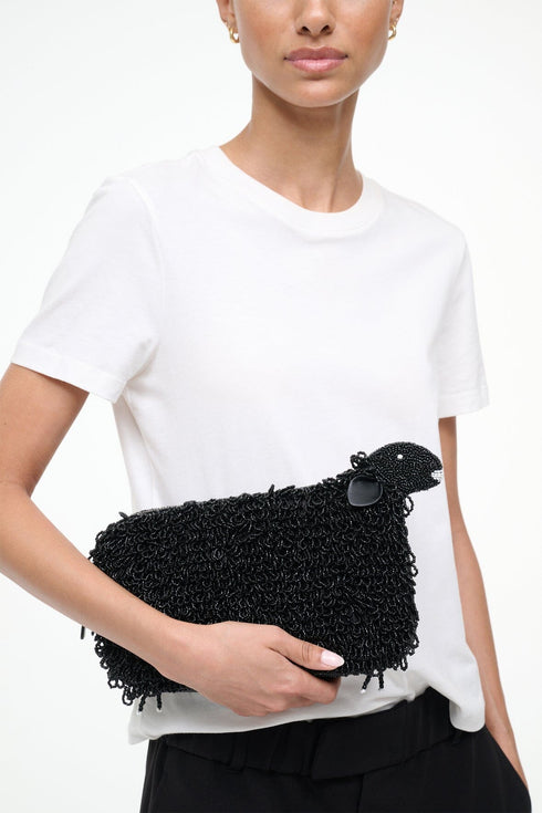 Go to DOLLY BEADED CLUTCH BLACK view 2
