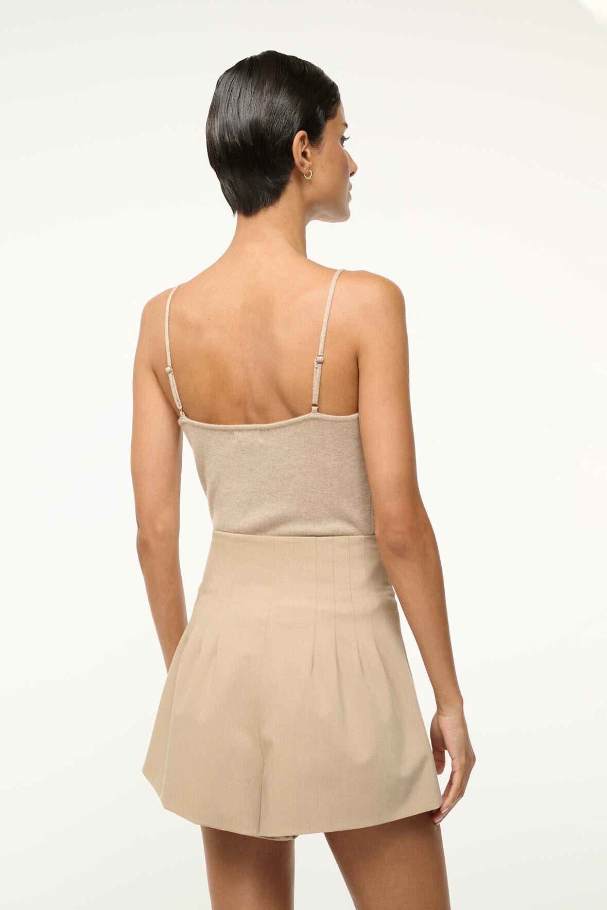 Image EMERSON CASHMERE TANK | STONE 4 of 6 and Clicking this image will trigger a zoom pop-up