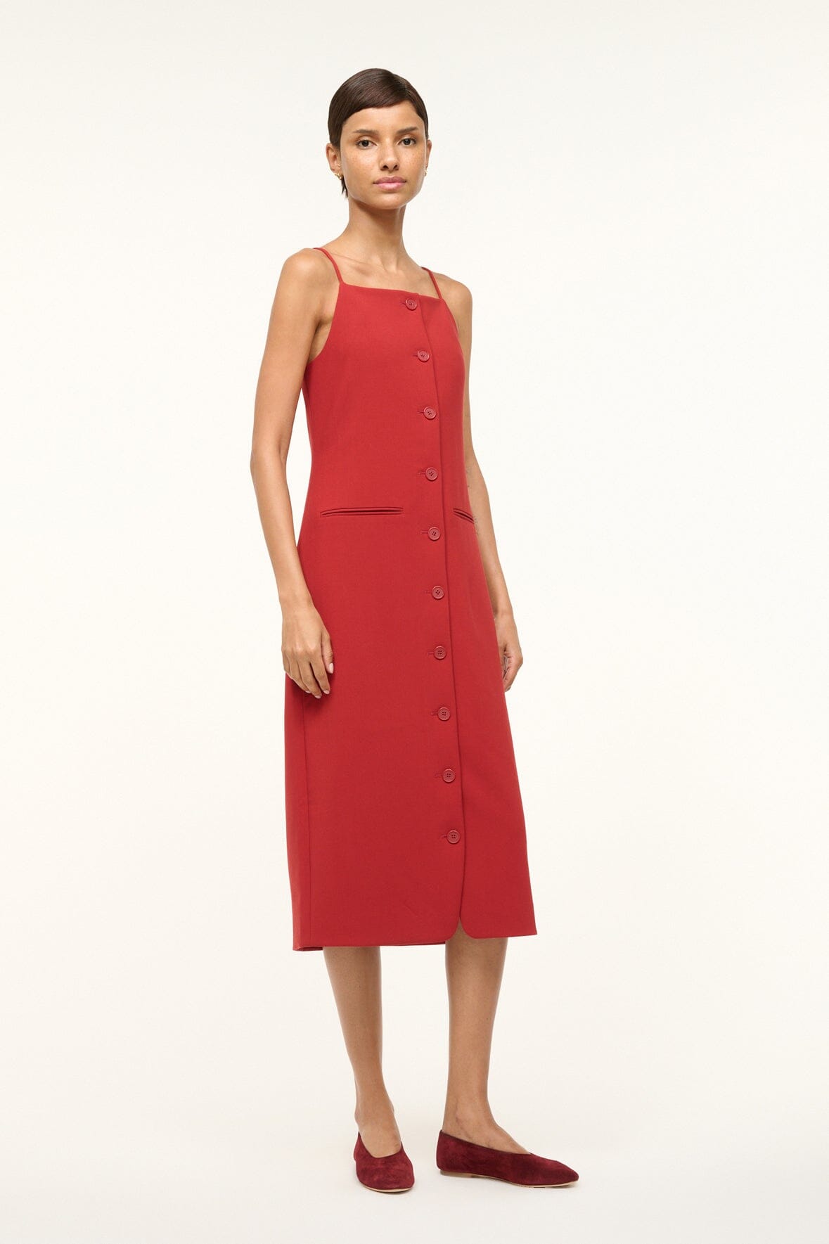 UNA DRESS ROUGE