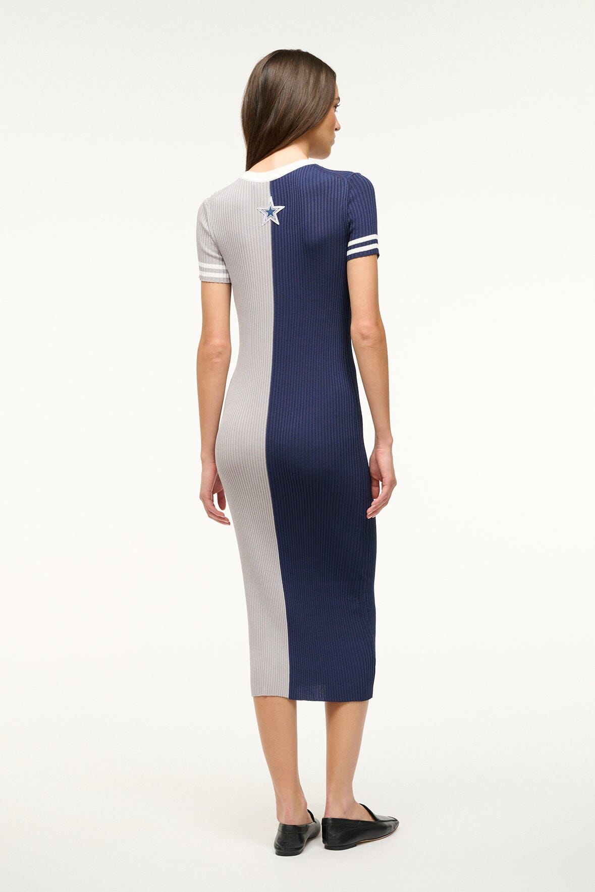 Image THE STAUD NFL COLLEEN DRESS | COWBOYS 5 of 7 and Clicking this image will trigger a zoom pop-up